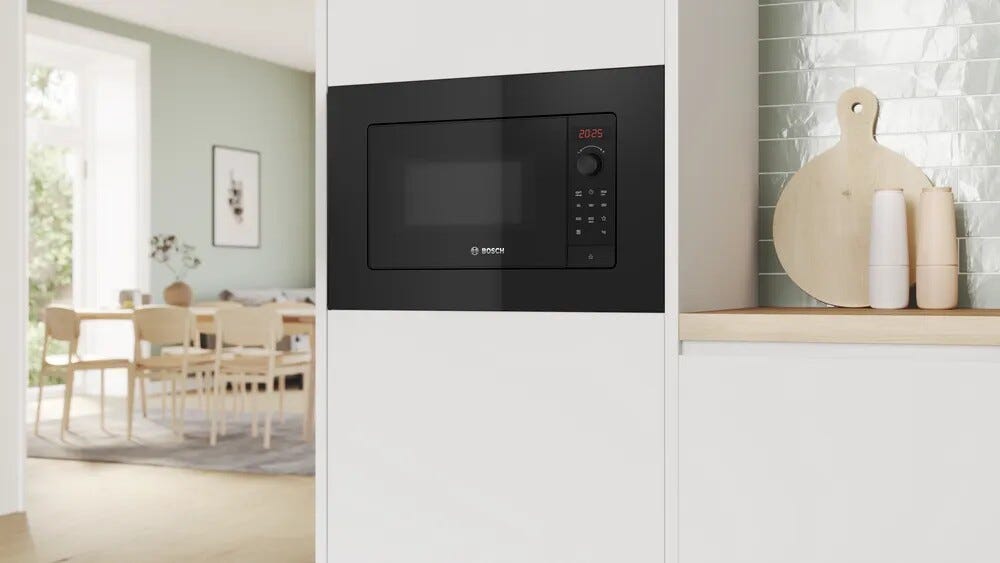 Bosch BFL623MB4 2 Forno microonde da incasso cm. 60 h. 38 - nero