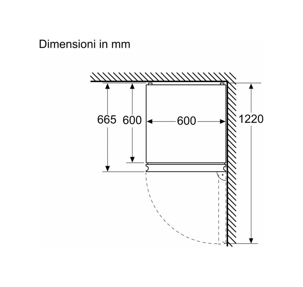 Bosch KGN392LAG 4 Frigorifero con congelatore a libera installazione cm. 60 h. 203 - lt. 363 - metal look