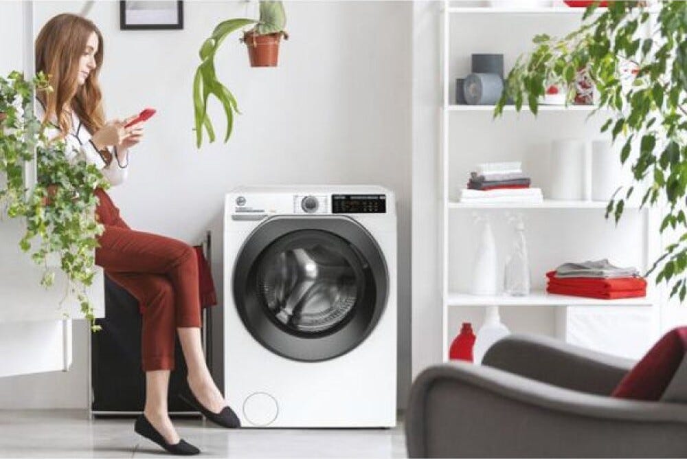 Hoover HW 210AMBS/1-S H-WASH 500 Lavatrice cm. 60 - capacità 10 kg - bianco