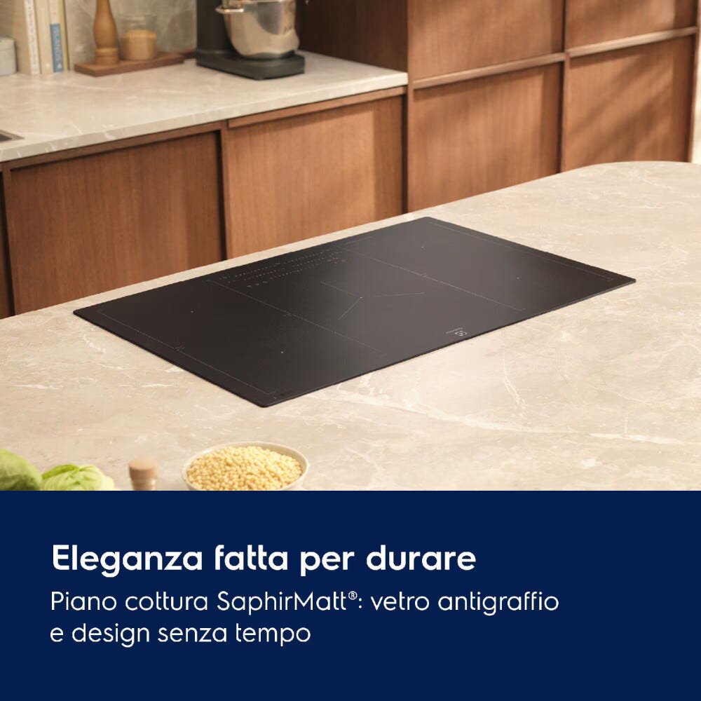 Electrolux KIS82453IZ Serie 700 SenseBoil® Piano cottura a induzione cm. 77 - vetroceramica nero