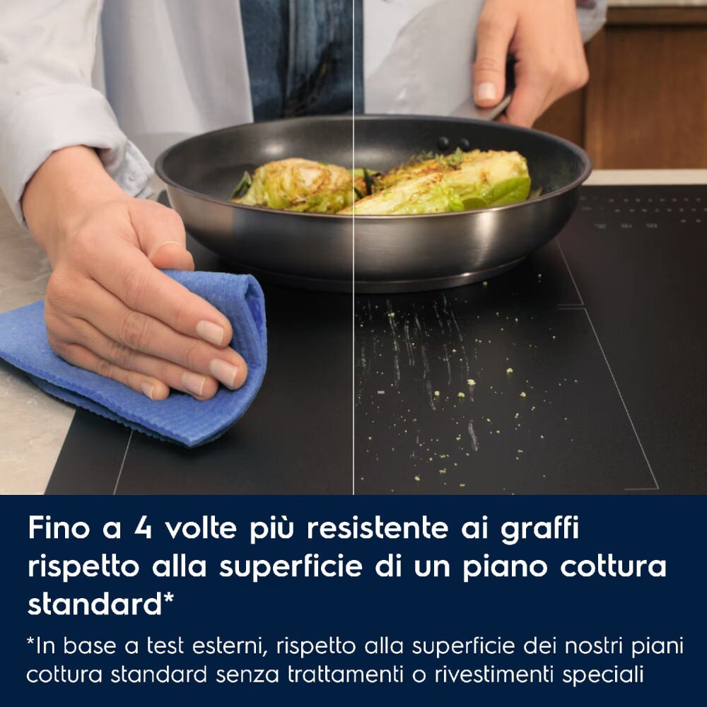 Electrolux KIS82453IZ Serie 700 SenseBoil® Piano cottura a induzione cm. 77 - vetroceramica nero