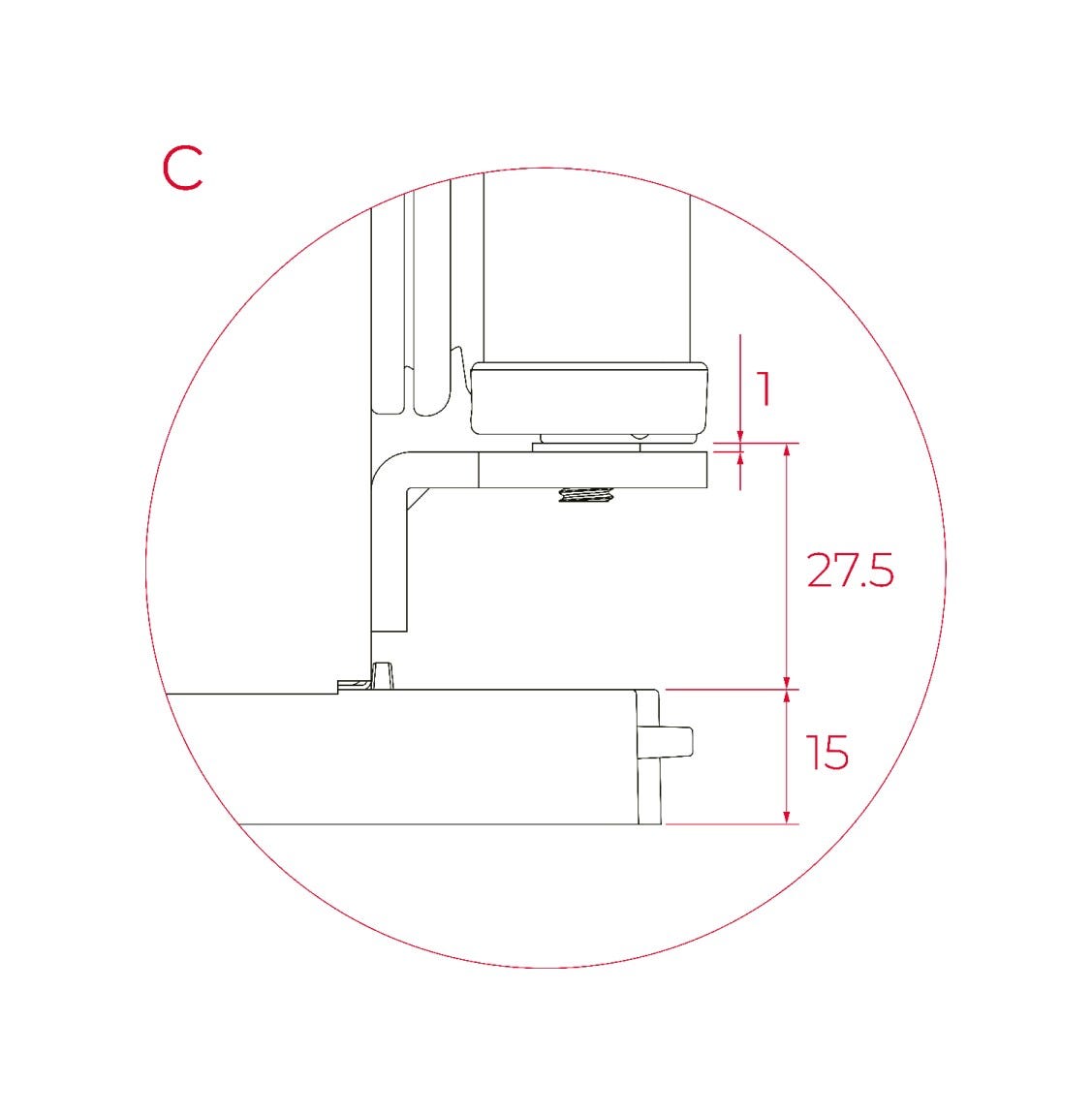 Teka RBF 43345 FI Frigorifero con congelatore da incasso cm. 54 h. 179 - lt. 271