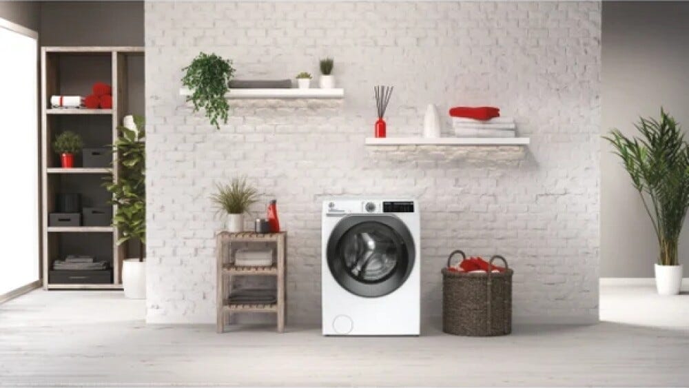 Hoover HW 28AMC7/1-S H-WASH 500 Lavatrice cm. 60 - capacità 8 kg - bianco