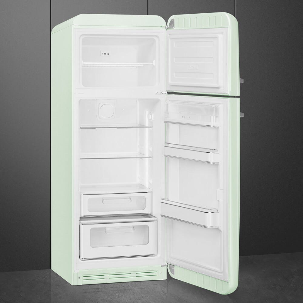 Smeg Selection FAB30RPG6 50's Style Frigorifero con congelatore a libera installazione cm. 60 h. 172 - lt. 294 - verde pastello lucido