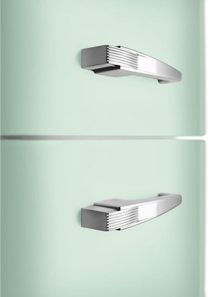 Smeg Selection FAB30RPG6 50's Style Frigorifero con congelatore a libera installazione cm. 60 h. 172 - lt. 294 - verde pastello lucido