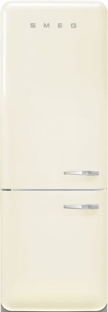 Smeg Selection FAB38LCR6 50's Style Frigorifero con congelatore a libera installazione cm. 71 h. 205 - lt. 481 - panna lucido