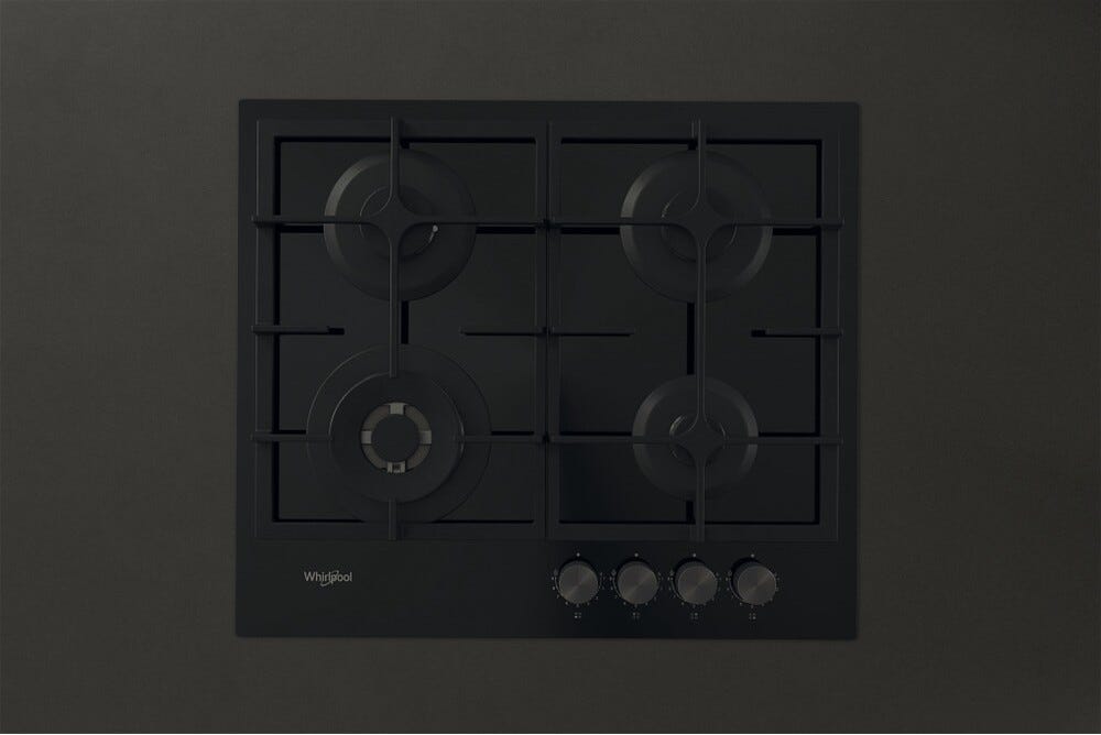 Whirlpool GOFL 629/NB1 Piano cottura a gas cm. 59 - nero