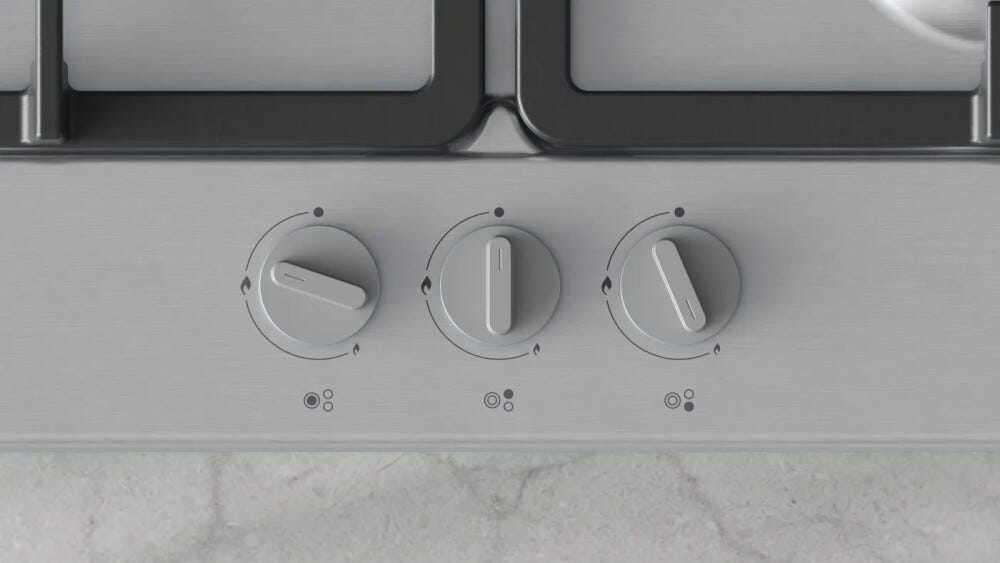 Balay 3ETX563CB Piano cottura a gas cm. 60 - inox