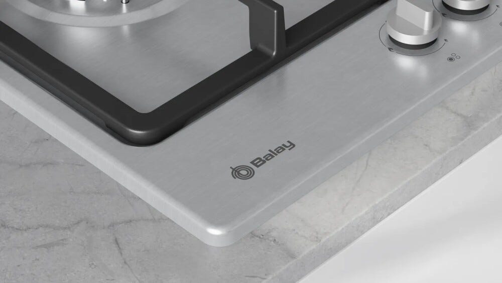 Balay 3ETX563CB Piano cottura a gas cm. 60 - inox