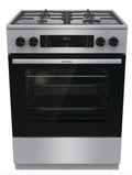 Gorenje GK6C4XF G600 Cucina da accosto cm. 60 - 4 zone a gas + 1 forno elettrico - grigio