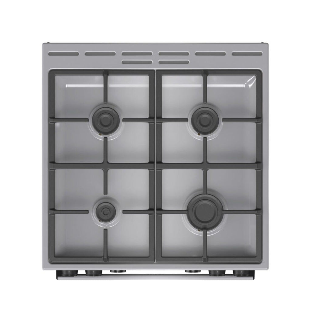 Gorenje GK6C4XF G600 Cucina da accosto cm. 60 - 4 zone a gas + 1 forno elettrico - grigio