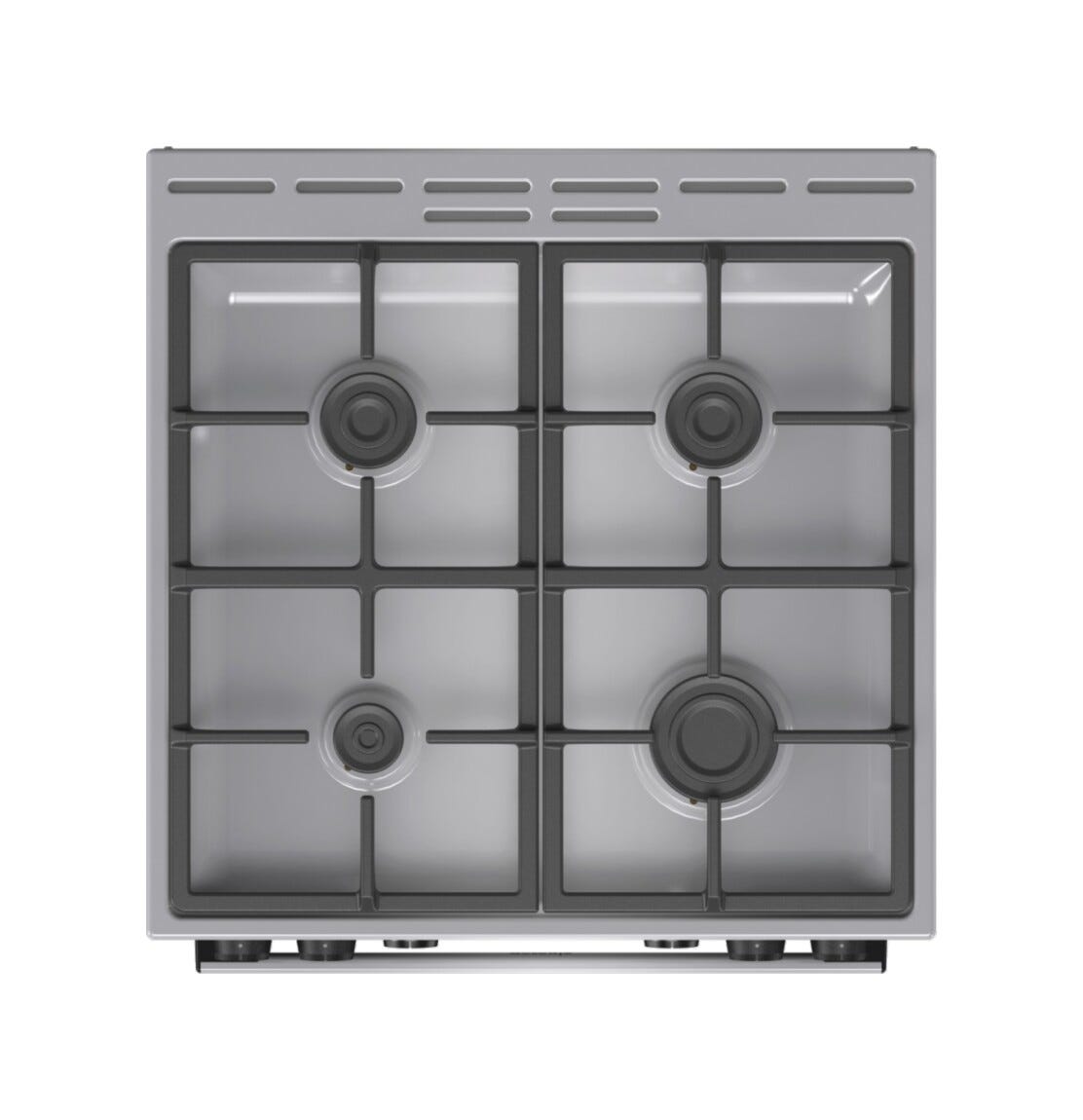 Gorenje GK6C4XF G600 Cucina da accosto cm. 60 - 4 zone a gas + 1 forno elettrico - grigio