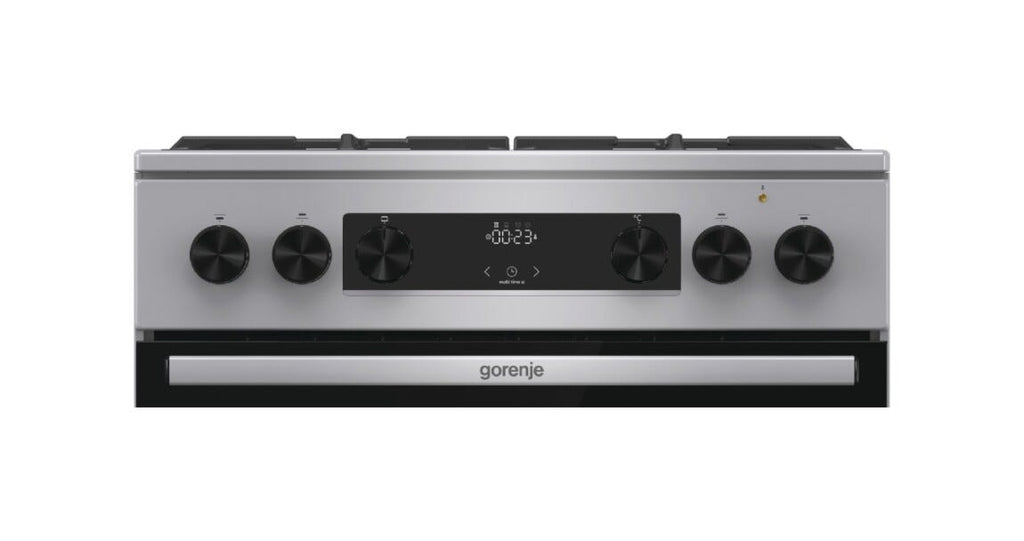 Gorenje GK6C4XF G600 Cucina da accosto cm. 60 - 4 zone a gas + 1 forno elettrico - grigio