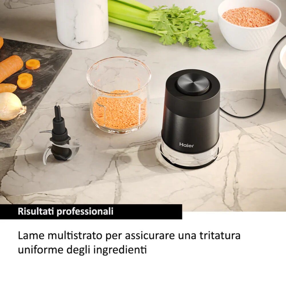Haier HCH5B1 011 I-Master Serie 5 Tritatutto 0,5 lt. - nero