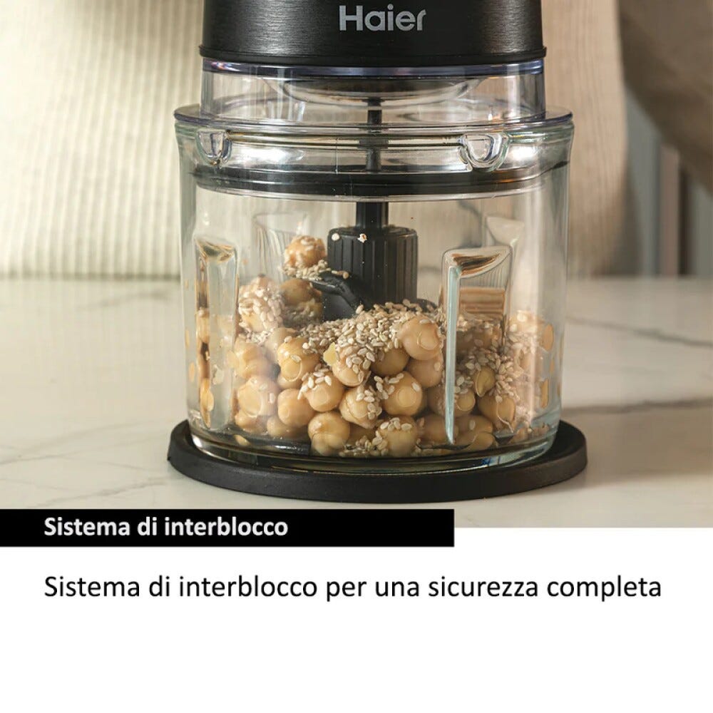 Haier HCH5B1 011 I-Master Serie 5 Tritatutto 0,5 lt. - nero