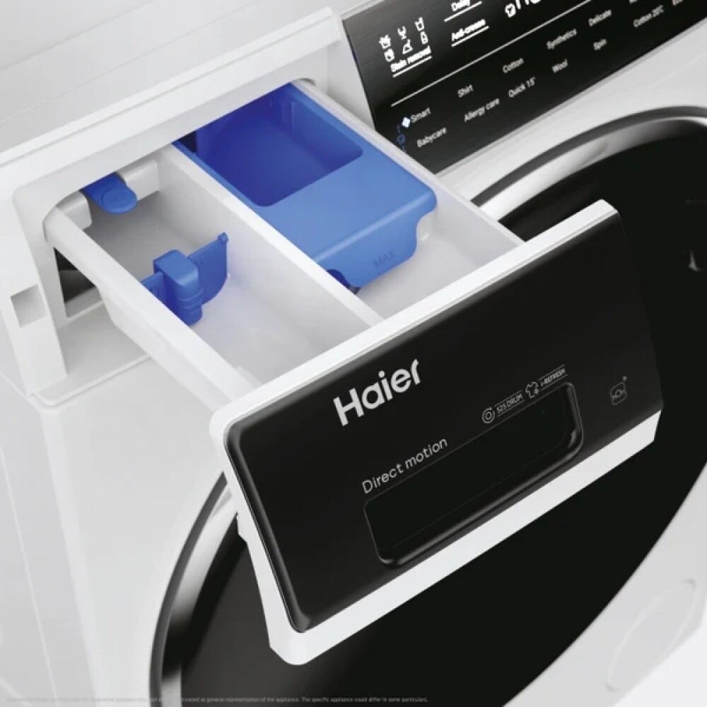 Haier HWD90-B14979EU1 I-Pro Serie 7 Plus Lavasciuga cm. 60 - lavaggio 9 kg - asciugatura 6 kg - bianco