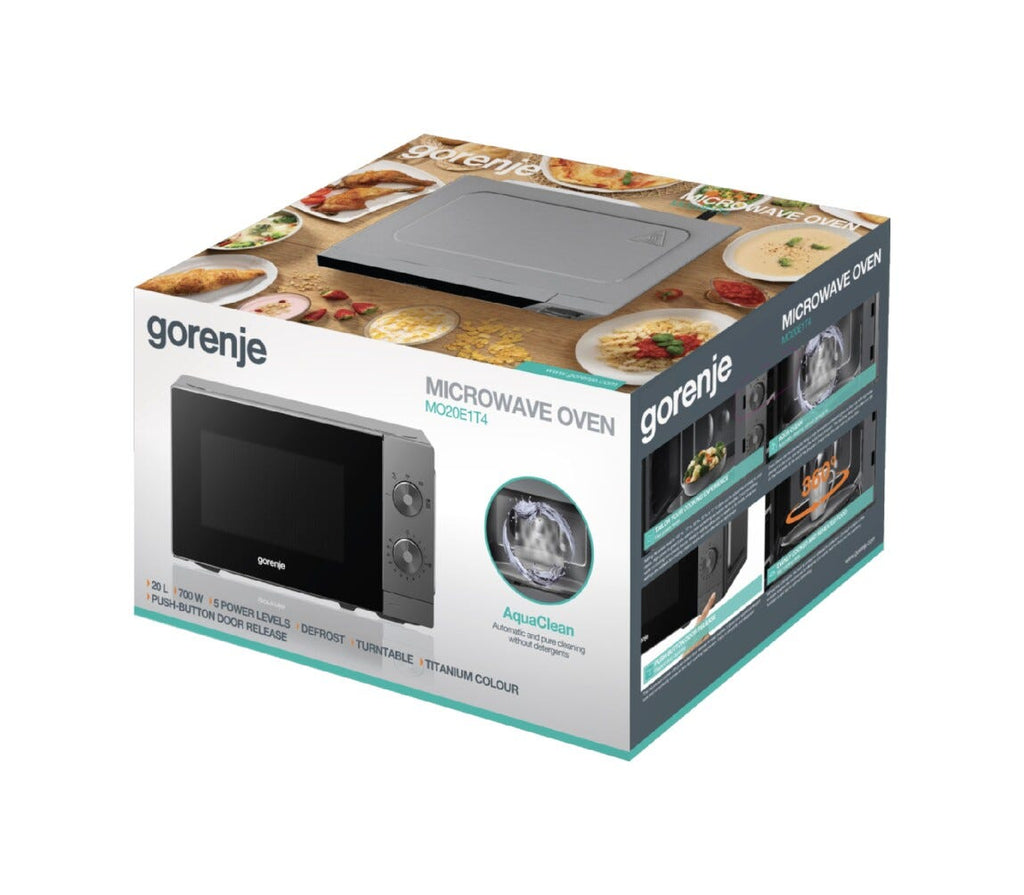 Gorenje MO20E1T4 Forno a microonde cm. 44 - inox