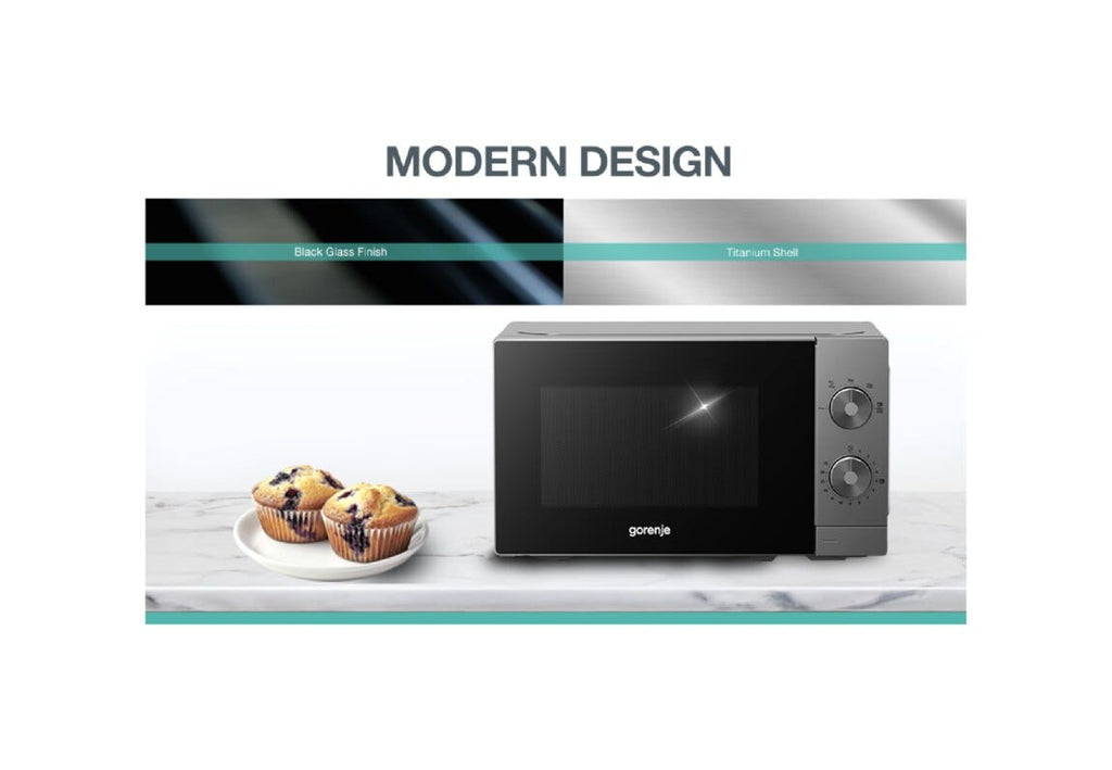 Gorenje MO20E1T4 Forno a microonde cm. 44 - inox