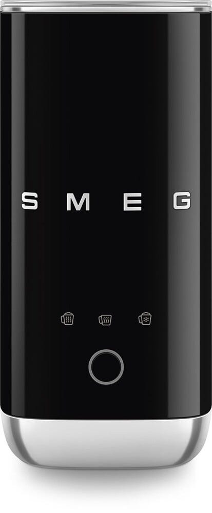 Smeg Selection MFF02BLEU 50'S Style Montalatte elettrico 120 ml. - nero lucido