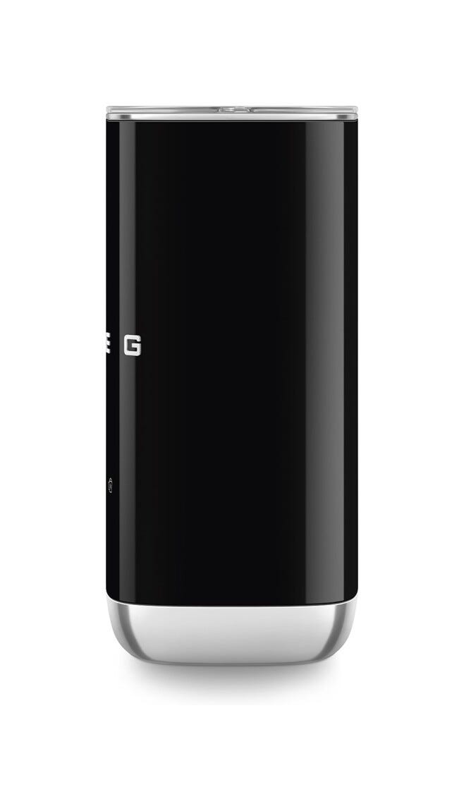 Smeg Selection MFF02BLEU 50'S Style Montalatte elettrico 120 ml. - nero lucido