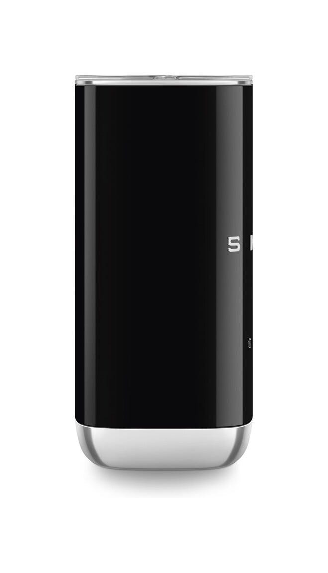 Smeg Selection MFF02BLEU 50'S Style Montalatte elettrico 120 ml. - nero lucido
