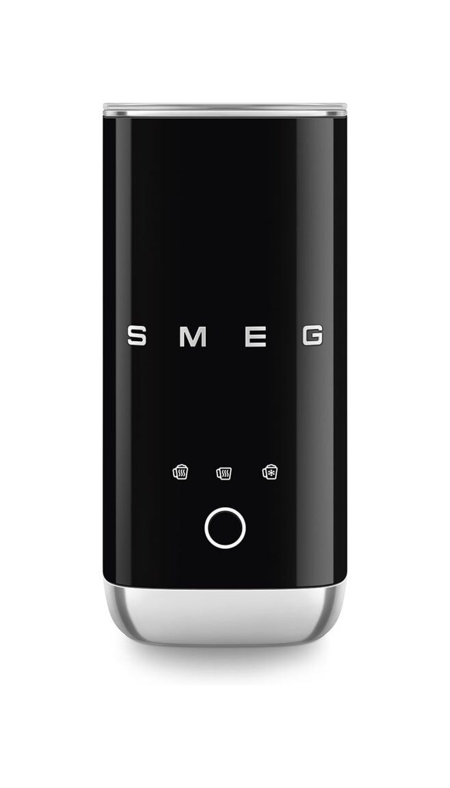 Smeg Selection MFF02BLEU 50'S Style Montalatte elettrico 120 ml. - nero lucido