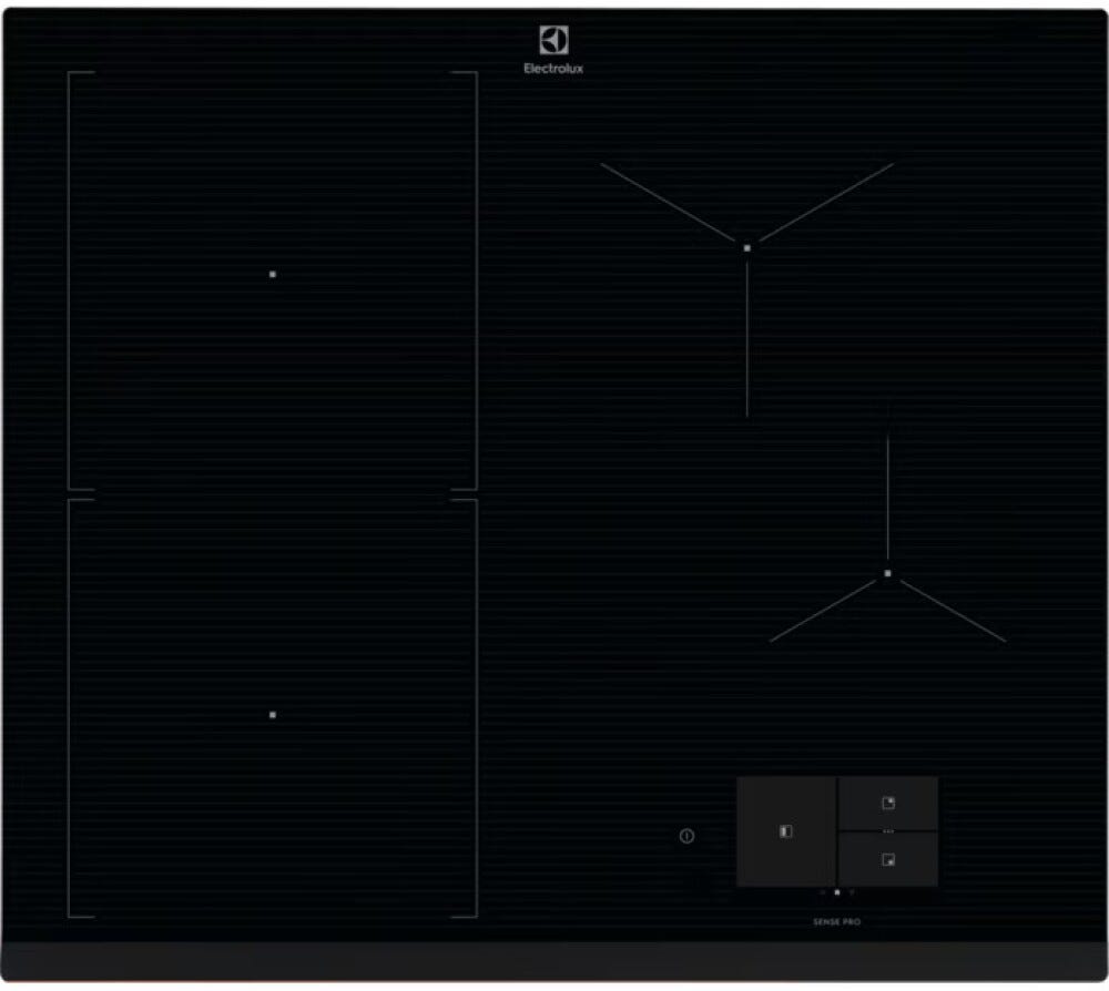 Electrolux EIS6949 Serie 900 SensePro Piano cottura a induzione cm. 59 - vetro nero