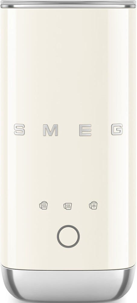 Smeg Selection MFF02CREU 50's Style Montalatte elettrico 120 ml. - panna lucido