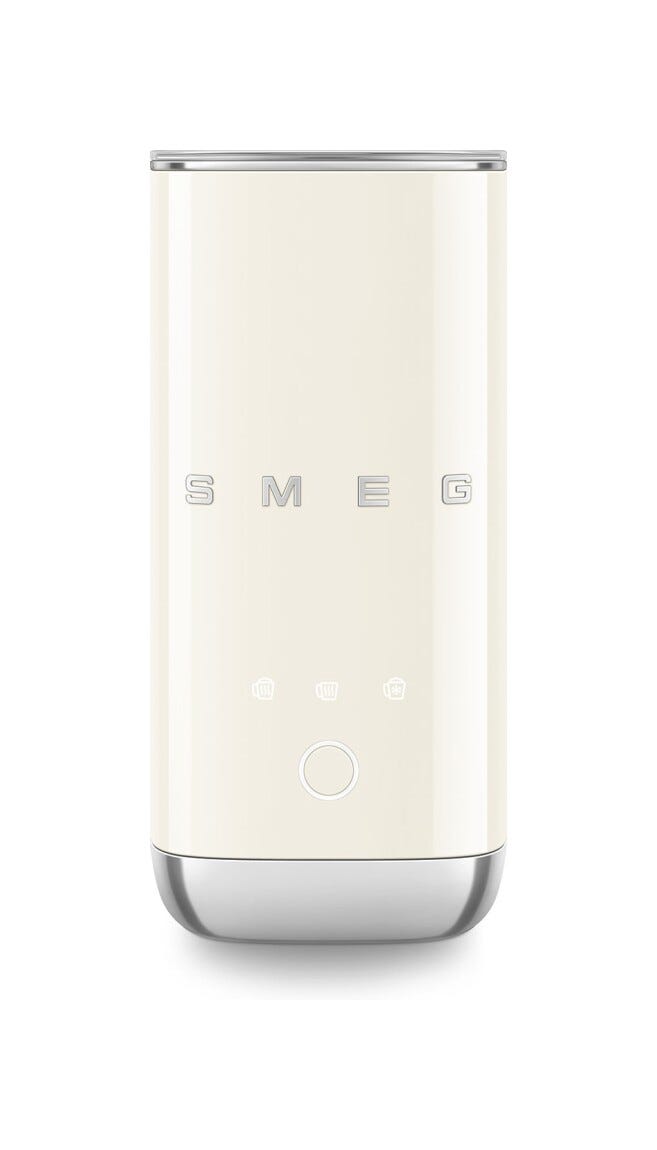 Smeg Selection MFF02CREU 50's Style Montalatte elettrico 120 ml. - panna lucido