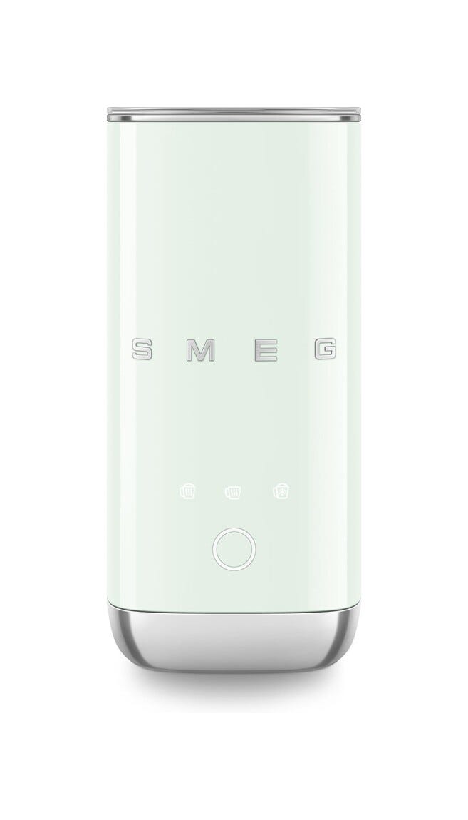 Smeg Selection MFF02PGEU 50's Style Montalatte elettrico 120 ml. - verde pastello lucido