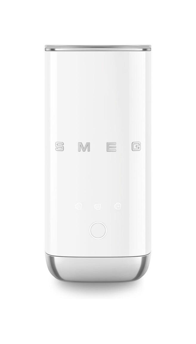 Smeg Selection MFF02WHEU 50's Style Montalatte elettrico 120 ml. - bianco lucido