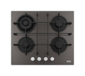 Franke FHMA 604 3G DC SG C Maris 600 Piano cottura a gas cm. 60, 4 fuochi, vetro grigio ardesia