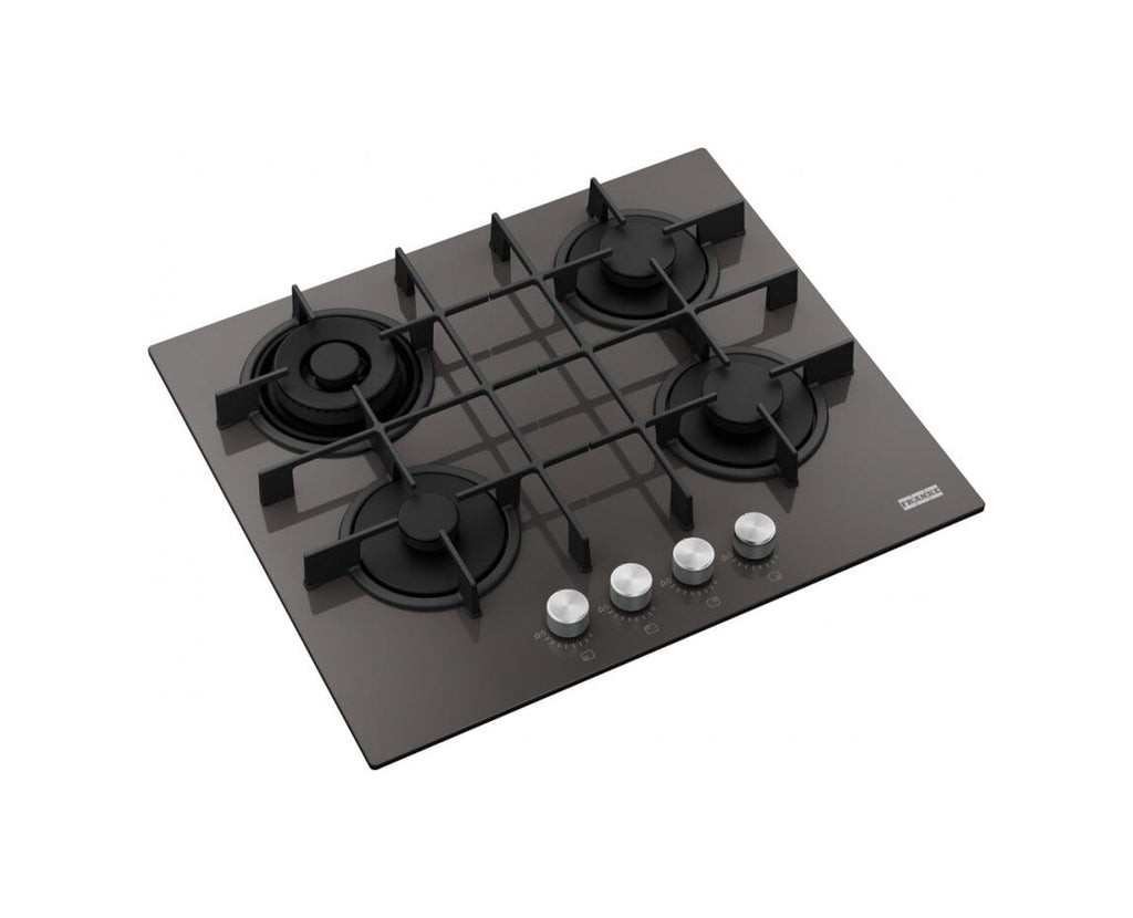 Franke FHMA 604 3G DC SG C Maris 600 Piano cottura a gas cm. 60, 4 fuochi, vetro grigio ardesia