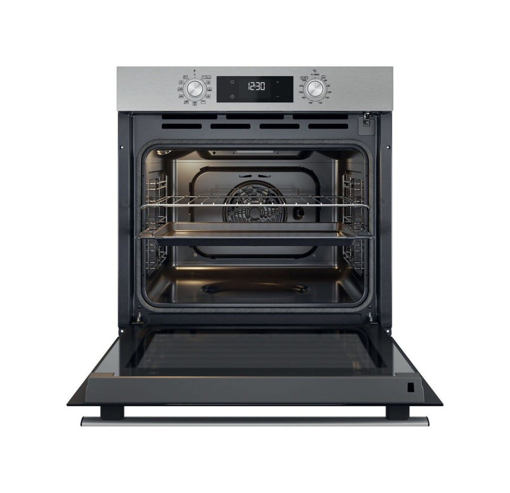Whirlpool OMR58RU0SX Forno elettrico pirolitico cm. 60 - inox/nero