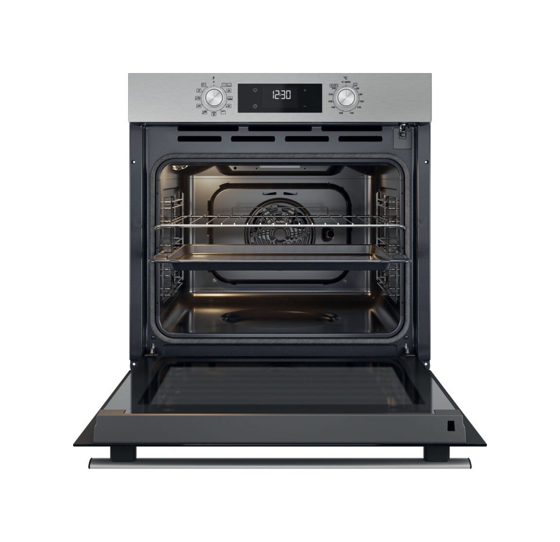 Whirlpool OMR58RU0SX Forno elettrico pirolitico cm. 60 - inox/nero