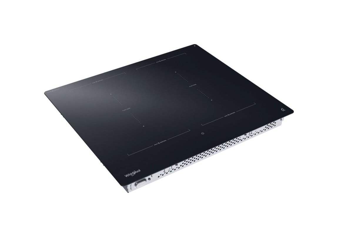 Whirlpool WTX6019DCF Piano cottura a induzione cm. 59 - vetroceramica nero