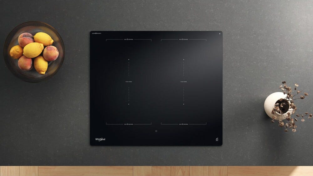 Whirlpool WTX6019DCF Piano cottura a induzione cm. 59 - vetroceramica nero