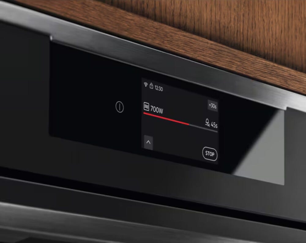 Electrolux KVM9E2XT Serie 700 MealAssist Forno microonde da incasso cm. 60 h. 46 - nero opaco