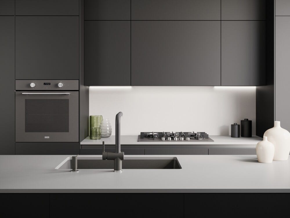 Franke FMA 86 H SG Maris Colore Forno elettrico da incasso 71 litri, 8 funzioni, classe A, pulizia idrolitica, grigio ardesia