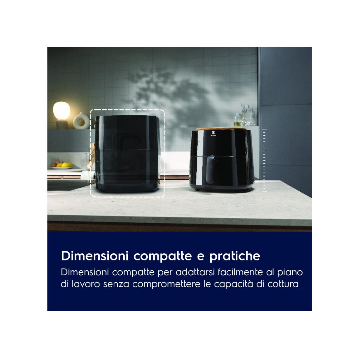 Electrolux EAF5B Serie 700 Friggitrice ad aria 5 lt - nero