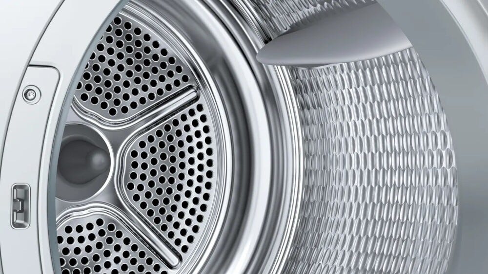 Bosch WRB247C0IT serie 8 Asciugatrice a pompa di calore 9 kg, condensatore autopulente, classe A, Home Connect