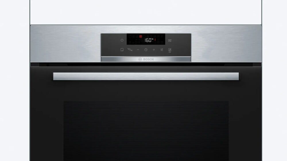 Bosch HBA171BS3 serie 2 Forno elettrico da incasso con pulizia pirolitica, 71 litri, inox