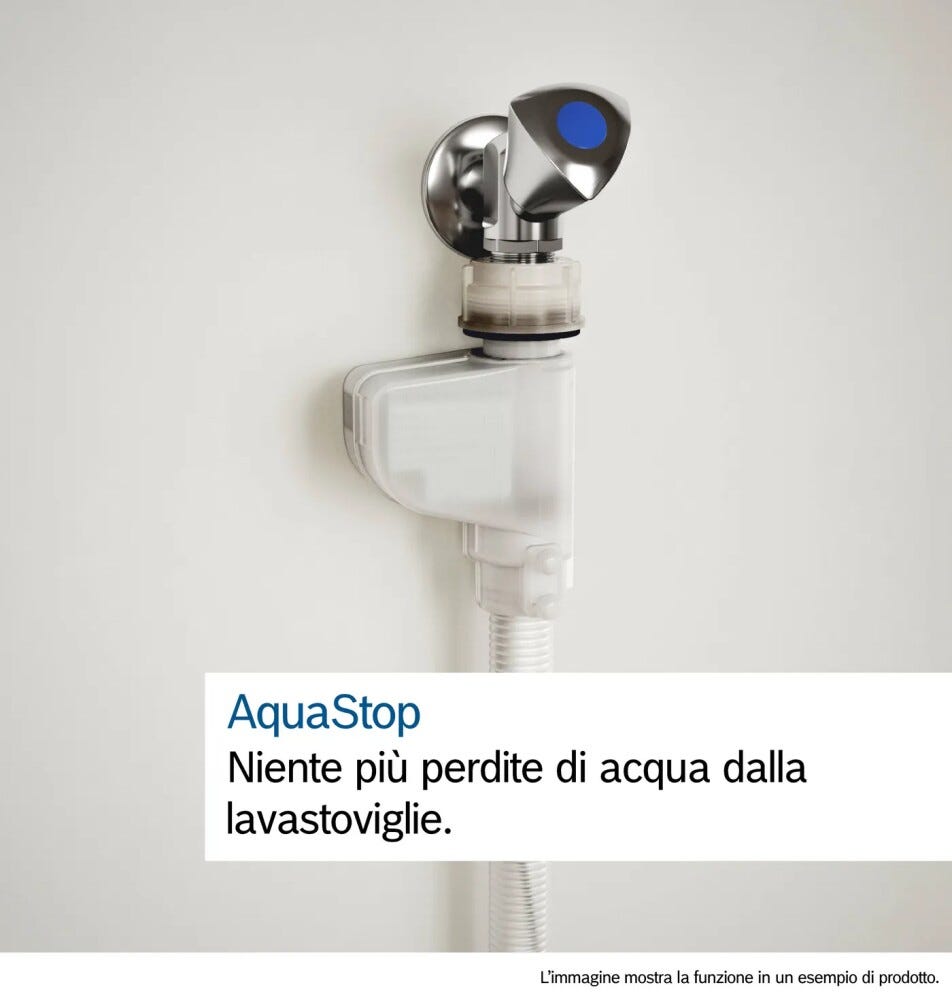Bosch SPS6EMI21E serie 6 Lavastoviglie slim a libera installazione 45 cm, 10 coperti, acciaio spazzolato anti-impronta