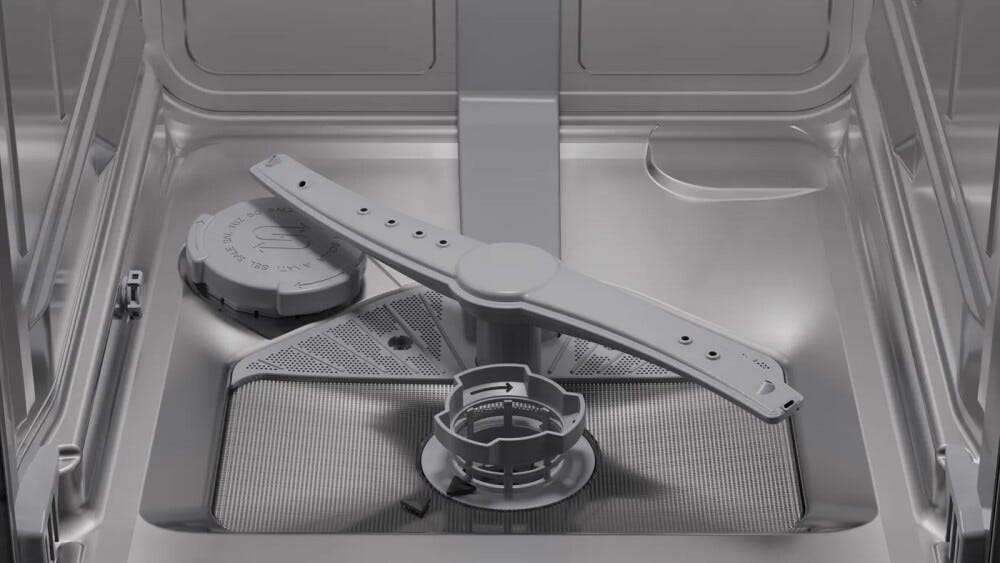 Bosch SPS6EMI21E serie 6 Lavastoviglie slim a libera installazione 45 cm, 10 coperti, acciaio spazzolato anti-impronta