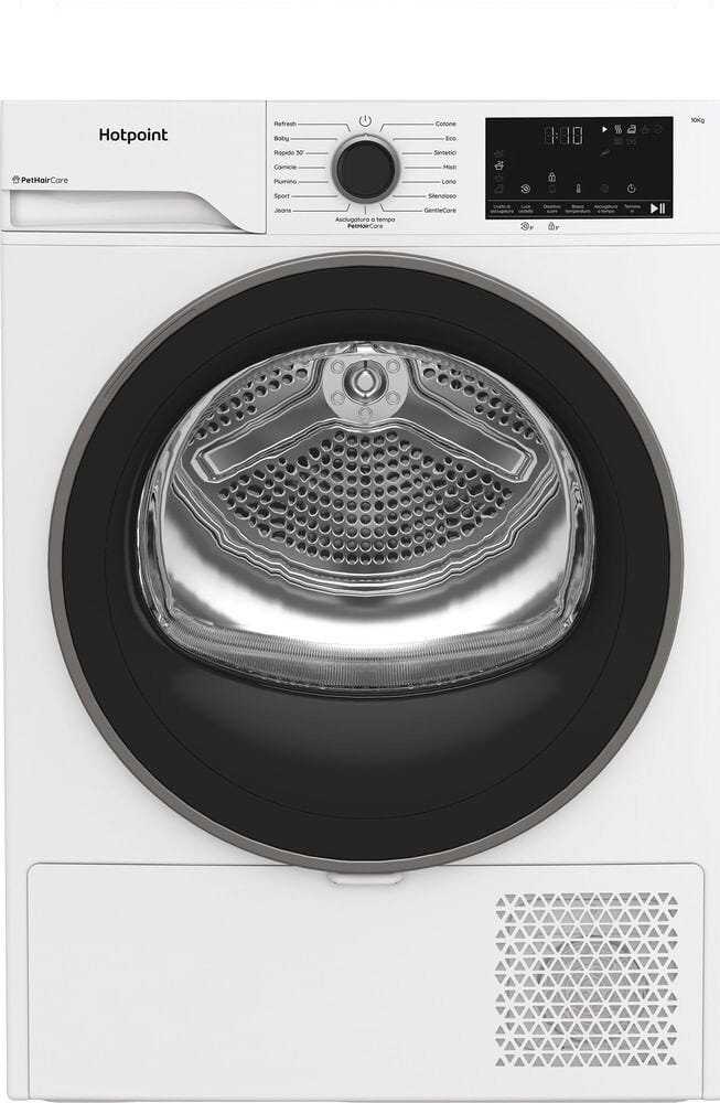 Hotpoint Ariston HPT 104D BS IT Dèlica Asciugatrice cm. 60 - capacità 10 kg - bianco
