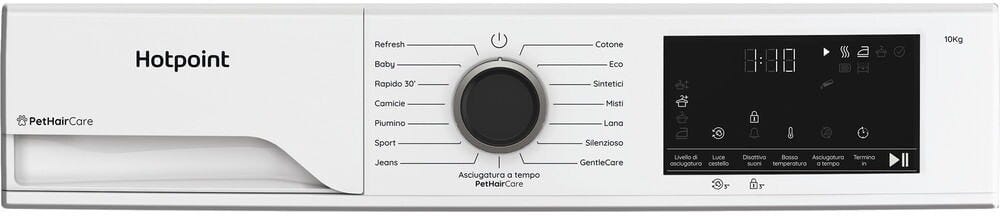 Hotpoint Ariston HPT 104D BS IT Dèlica Asciugatrice cm. 60 - capacità 10 kg - bianco