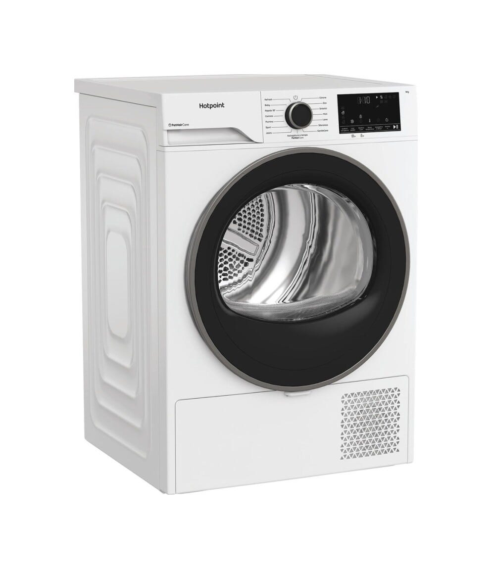 Hotpoint Ariston HPT 94D BS IT Asciugatrice cm. 60 - capacità 9 kg - bianco