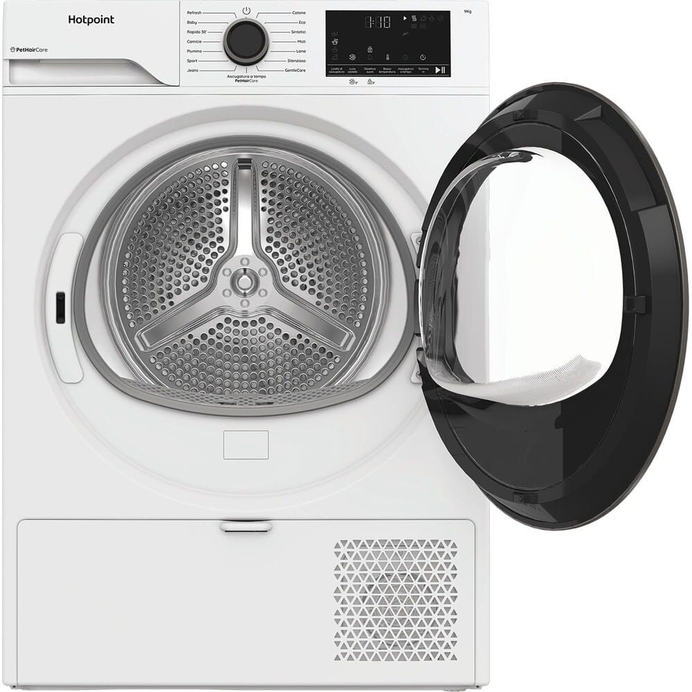 Hotpoint Ariston HPT 94D BS IT Asciugatrice cm. 60 - capacità 9 kg - bianco