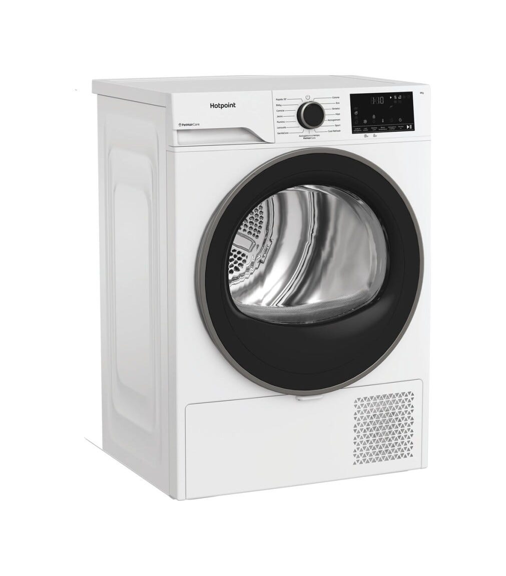 Hotpoint Ariston HPT 83D BS IT Dèlica Asciugatrice cm. 60 - capacità 8 kg - bianco