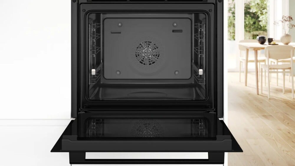 Bosch HBG536EB4 serie 6 forno da incasso, 60 cm, EcoClean, nero